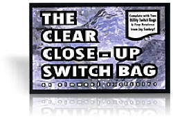 CLEAR CLOSE-UP SWITCH BAG