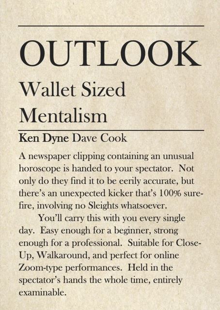 OUTLOOK