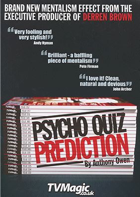 PSYCHO QUIZ PREDICTION
