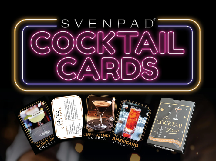 SVENPAD COCKTAIL CARDS