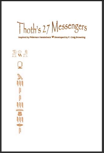 THOTH'S 27 MESSENGERS